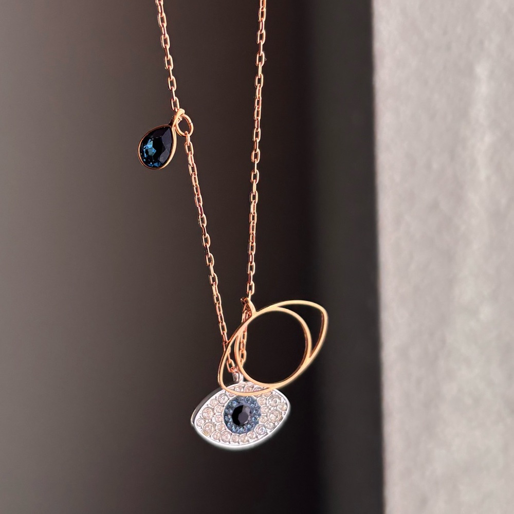 Swarovski Evil Eye Necklace, Symbolica Pendant